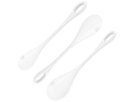 Estimulador SATISFYER Yoni Power 1 Training Set - Blanco