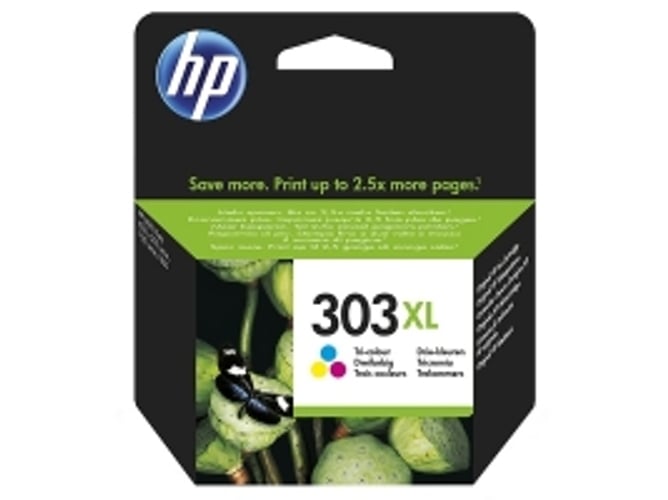 Cartucho de Tinta Original HP Tricolor HP 303XL de Alta Capacidad Blister