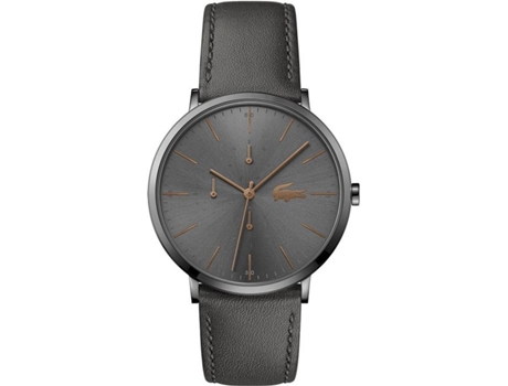 Reloj LACOSTE Hombre (Piel - Gris)