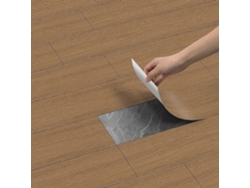 Rebe-azulejos De Piso Autoadhesivos Con Efecto Madera Gris, Vinilo Pvc 20cm X 300cm, Resistente, Fácil Instalación, Ideal Para Hogar Y Cocina