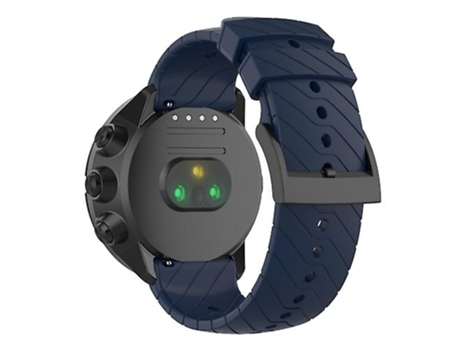 Correa De Reloj Inteligente Para Suunto 9 Lightning, Correa De Silicona Azul Medianoche VENISYMLIS