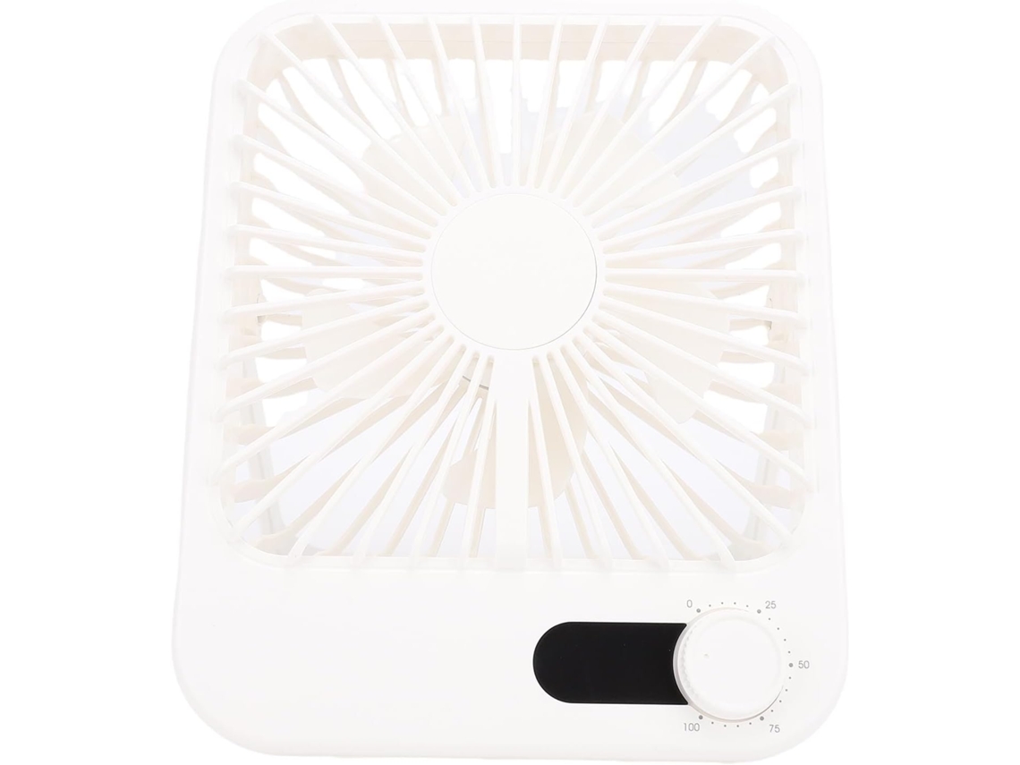 Ventilador De Escritorio Usb Con 100 Velocidades Y Pantalla Led – Recargable