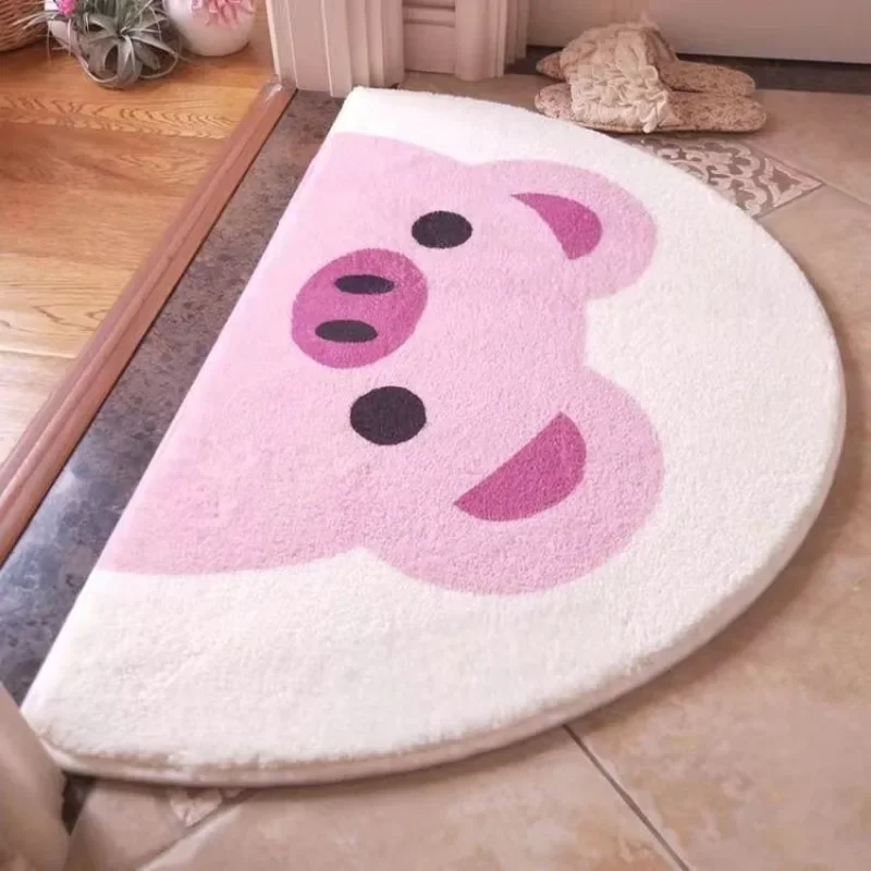 (estilo 2 50 X 80 Cm) Alfombra Decorativa Creativa Con Patrón De Dibujos Animados, Suave Y Cómoda, Adecuada Para La Decoración Del Hogar.