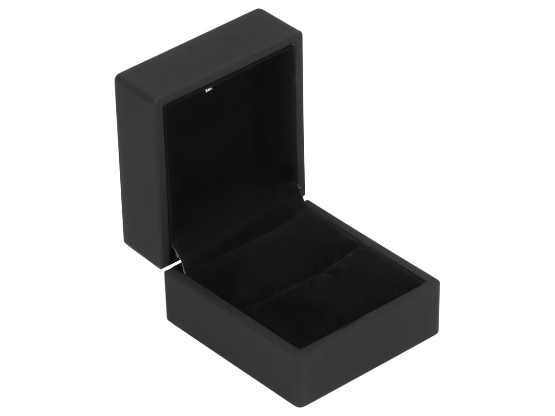 Caja Para Anillos Led, Elegante De Regalo Pendientes Con Luz Led Pedida Mano, Compromiso, Boda O Ani