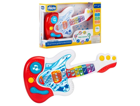 Juguete Musicale CHICCO Mi primer guitarra (Edad minima recomendada: 9 meses)
