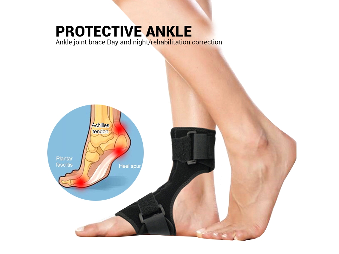 Férula Para Fascitis Plantar, Soporte Ajustable Para El Arco Del Pie Izquierdo Y Derecho, Tobillo, Uso Nocturno.