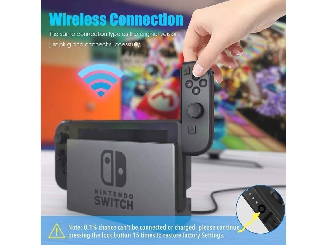 Mando Nintendo Switch ENZONS Inalámbrico