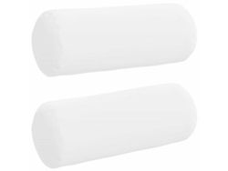 Cojines Bolster 2 Uds Ø 15 X 40 Cm Tela