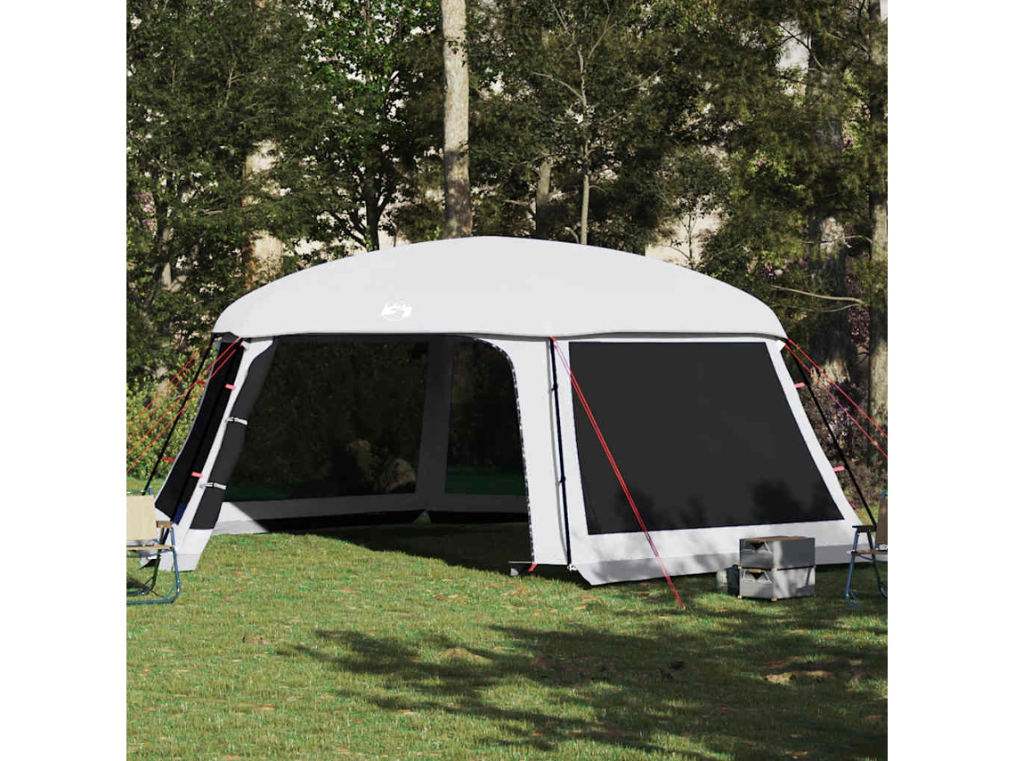 Carpa para piscina con mosquiteros desmontables y paredes de malla gris Wsd285153 Lovely Home
