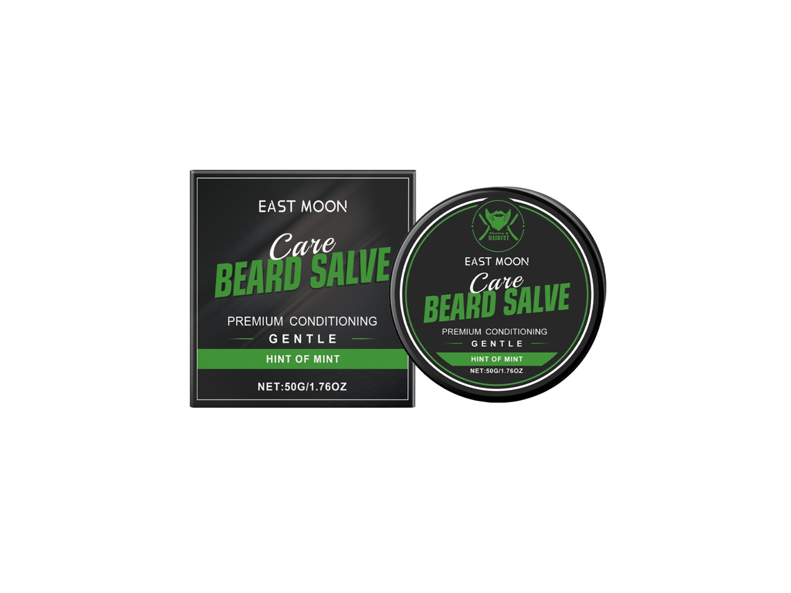 Cuidado de la crema de afeitar de menta para hombres