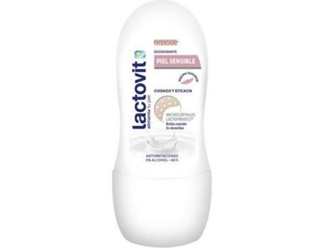 Desodorante LACTOVIT Sensitive Roll-On (50 ml)