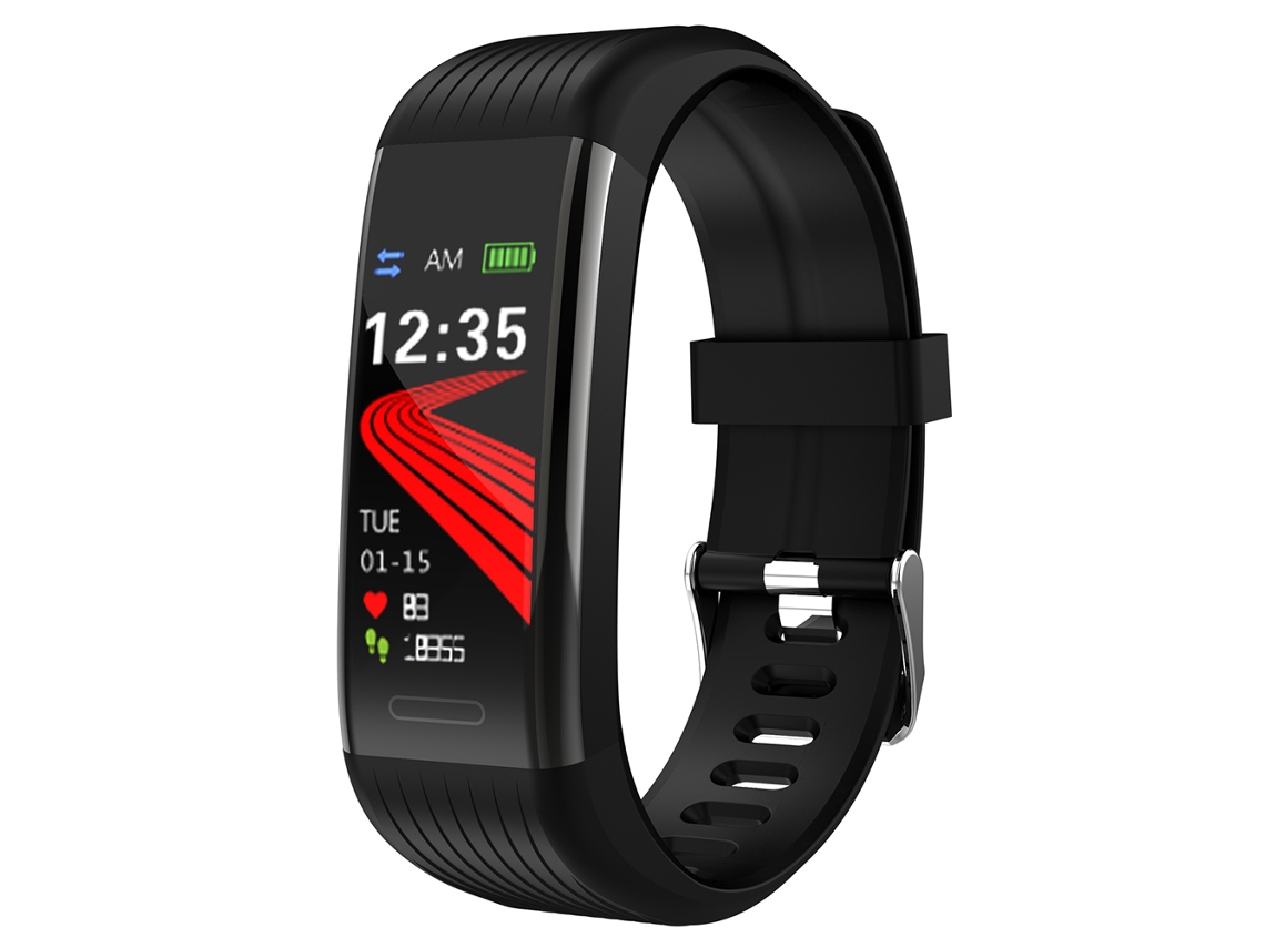 Pulsera Deportiva Inteligente Impermeable Con Pantalla Táctil De Arco 2.5d De 0.96 Pulgadas
