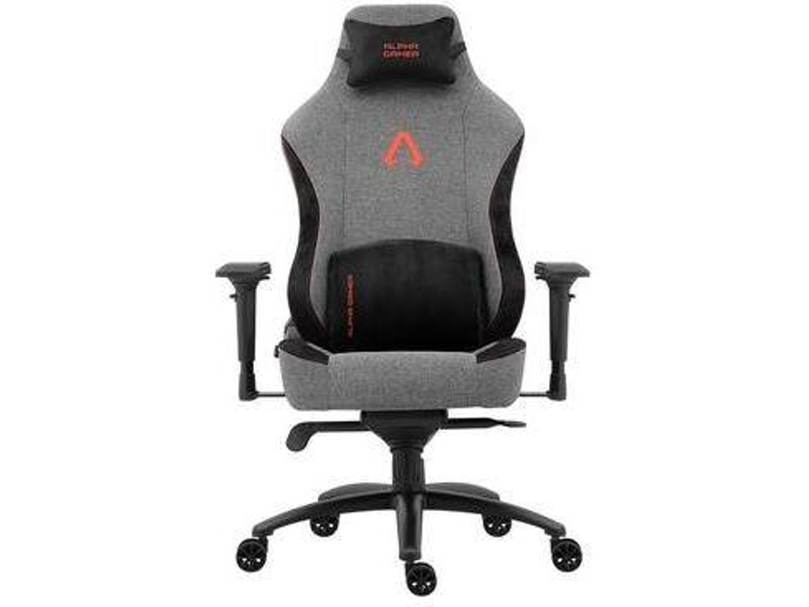 Silla Gaming ALPHA GAMER Nebula Master (Gris - Naranja)