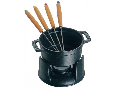 Fondue STAUB (Negro - Hierro Fundido - 10 cm)