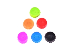 Tapones de silicona - Juego de 12 tapones de silicona para botellas NEVEANCE