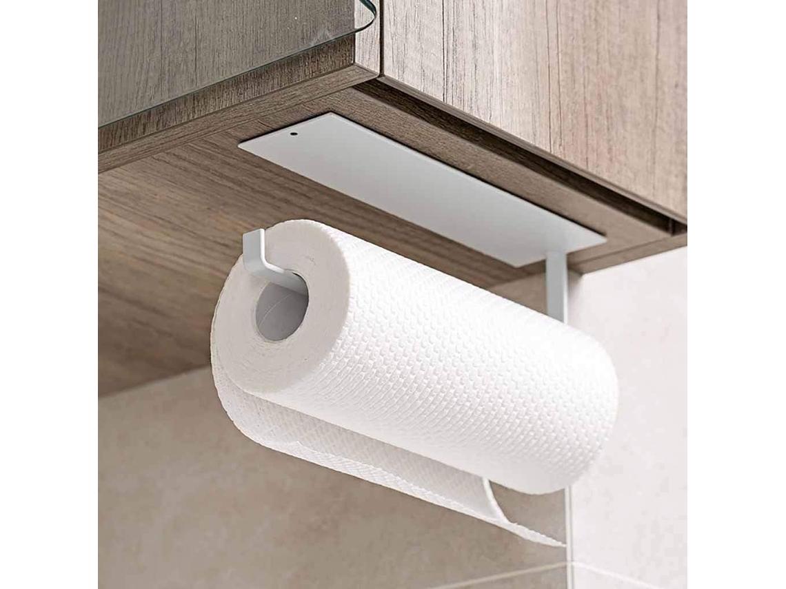 Portarrollos de papel de cocina sin taladrar, porta rollos de papel de pared Jortmrd