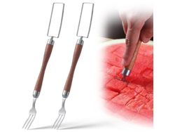 Cortador De Frutas De Acero Inoxidable 304, Herramienta Portátil Para Cortar Sandía En Cubos Para Fiesta Familiar