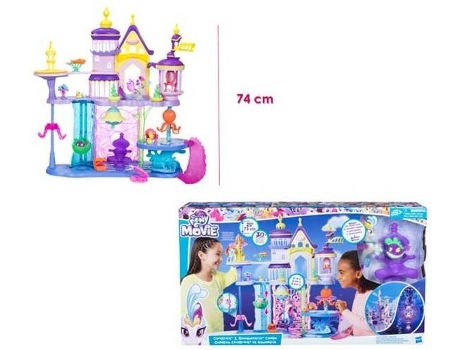 Casas de muñecas HASBRO The Movie Canterlot & Seaquestria Castle