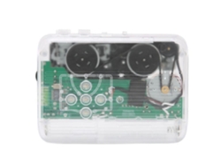 Reproductor de Casetes HURRISE Reproductor de Casetes con Auriculares Reproductor de Casetes Portátil Radio FM Sonido de Casete