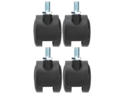 Rueda universal Primerox de 1,5 pulgadas con freno | Sin marca