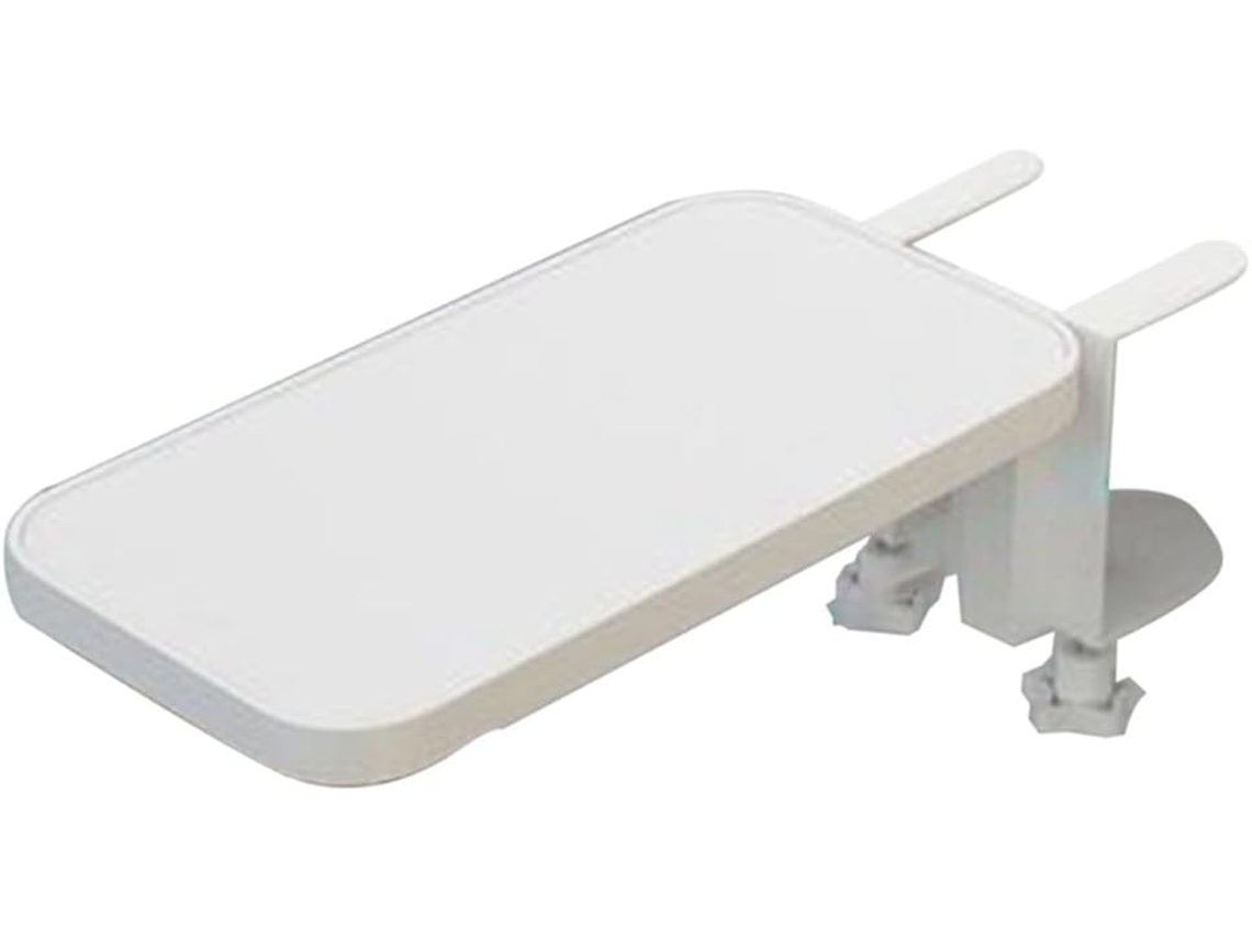 1 Pieza Reposabrazos De Escritorio Soporte Para Computadora Alfombrilla De Ratón Soporte De Muñeca Soporte De Teclado Plegable Para Codo Blanco