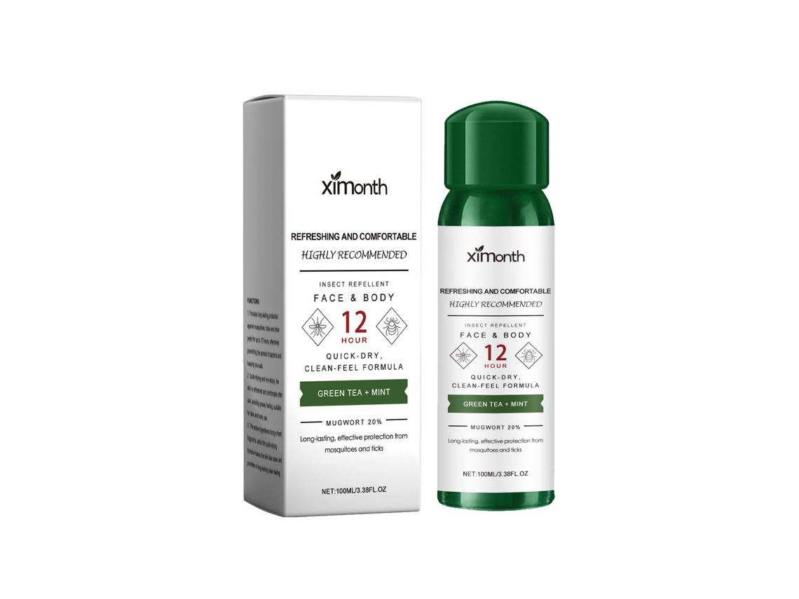 Repelente de mosquitos con té verde.