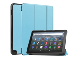 Funda para Amazon Fire HD 8/Fire HD 8 Plus 2020, color azul claro.