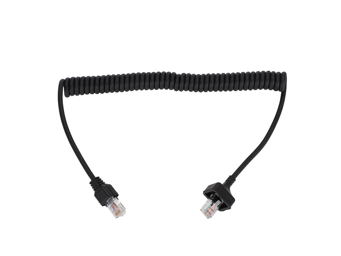 Cable De Micrófono De Repuesto Con Altavoz, 8 Pines, Compatible Con Kenwood Tk-863 Kmc-30.