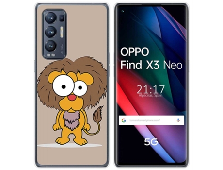 Carcasa Oppo Find X3 Neo TUMUNDOSMARTPHONE Dibujos