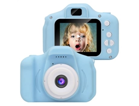 Filmadora Children's Digital 13 Million Pixels Recargable Children's Smart X2S Blue Versión de actualización