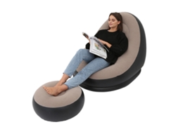 Silla plegable hinchable con banco para acampar