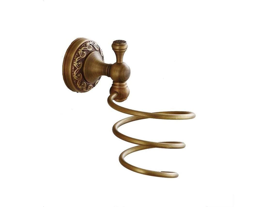 Toallero, soporte para toallas retro, accesorios de baño, tubo soplador