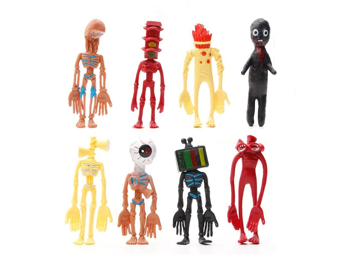 Ats-8 Piezas/set Figuras De Anime Figura De Acción Escultura Coleccionable Muñeca Juguetes Regalo Para Fans De Anime