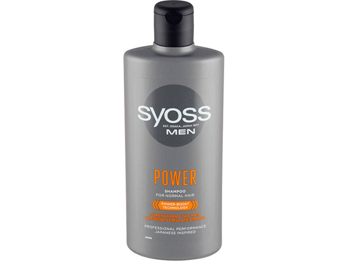 Champú SYOSS Men Power & Strength Energising (440ml)