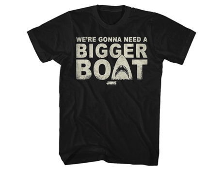 Camiseta ROCKINSTONE Bigger Boat Jaws (XL)