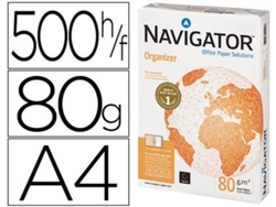 Papel Fotocopia Navegador Din A4 80 Gr 2 Agujeros Papel Multiusos Cartuchos Tintas y Palet Láser de 500 hojas