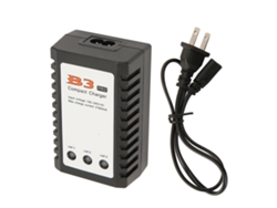 Cargador De Baterías De Litio Balanceadas 2s 3s 7.4v 11.1v Para Control Remoto De Aviones Y Drones Rc (enchufe Estadounidense)