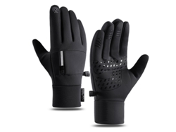 Negros Guantes Invierno Pantalla Táctil Resistentes Viento Agua Deportes Aire Libre Ciclismo Correr Esquí