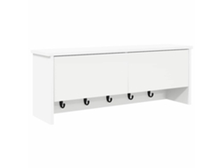 Maison Exclusive - Perchero De Pared 80 X 20 X 30 Cm Madera De Ingeniería