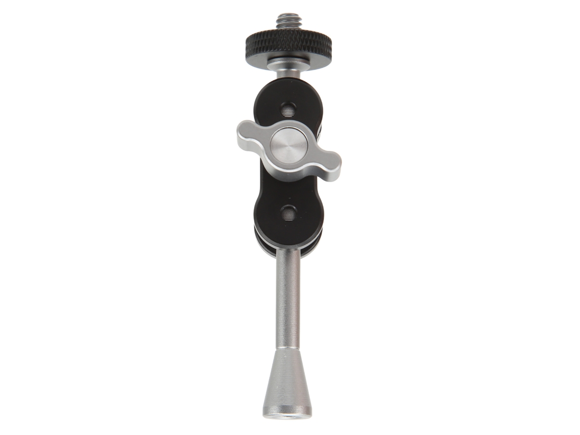 TRUYUETY Barra de Extensión para Cámara de Aleación de Aluminio Universal Soporte para Luz de Relleno y Micrófono