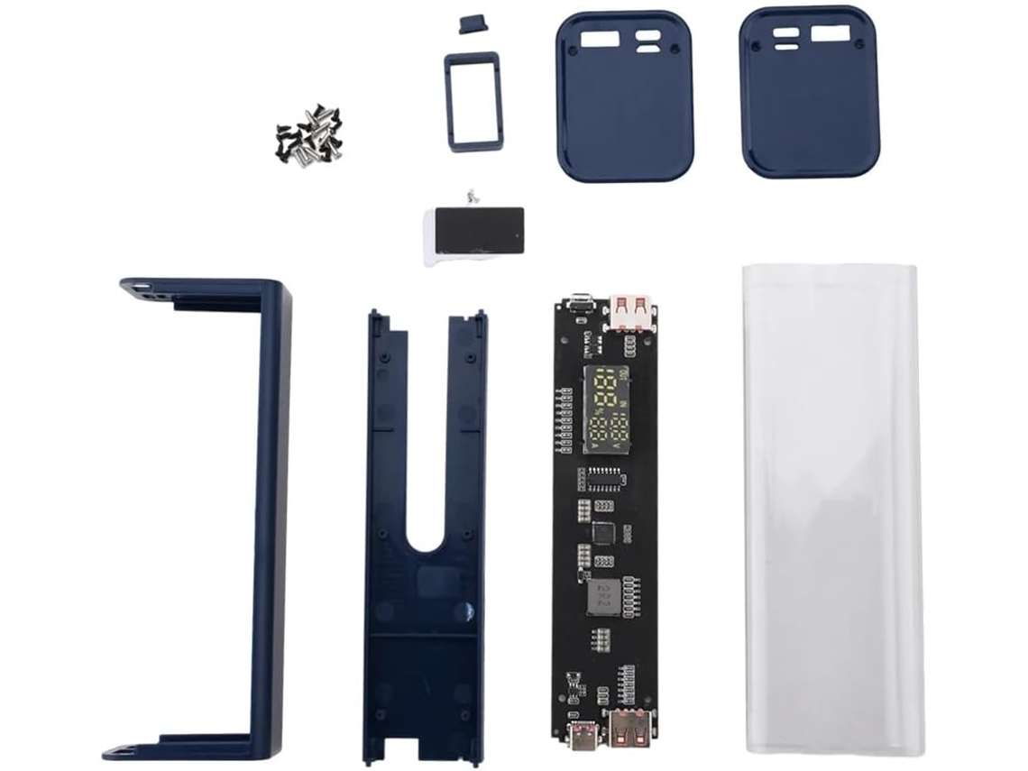 Baterías Recargables, Placa Base Y Estuche De Carga Pd.