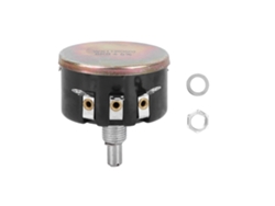 Potenciómetro De Hilo Bobinado De Una Sola Vuelta Wx112(050) 6,8k 5w Con Rotación De Tornillo