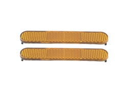 2026-2 Piezas Cubierta Reflectora De Rueda Trasera Para Patinete Eléctrico Xiaomi Mi 4pro Amarillo Protectora Decorativa