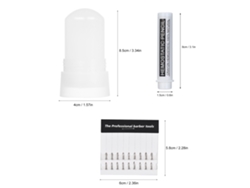 Piedra De Alumbre Estilete Para Hemorragias Post Afeitado Matches Natural Accesorios Barbber Para Hombres