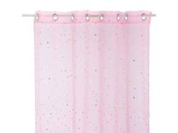 ATMOSPHERA - Cortina Estrellas Rosa 140X250cm