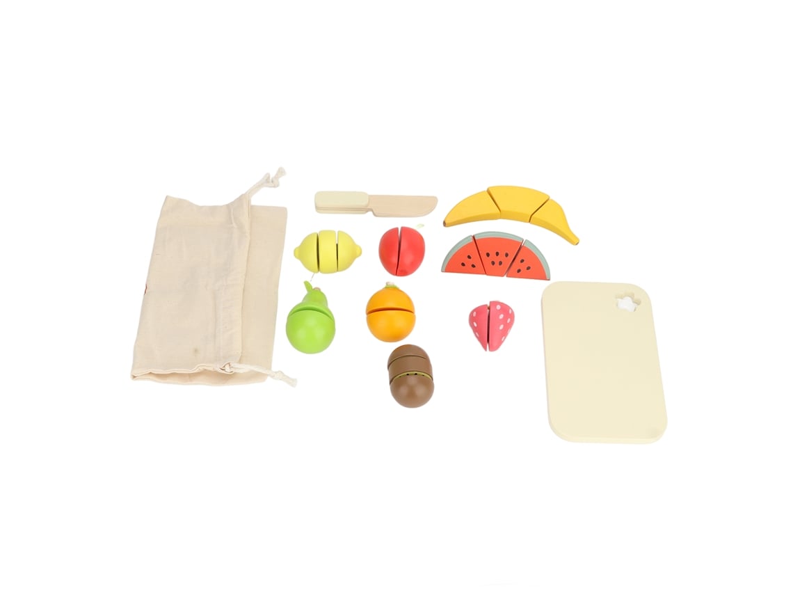 Ats-juguetes De Comida Para Cortar Con Tabla Y Bolsa Almacenamiento Accesorios Cocina Pretendidos Para Niños