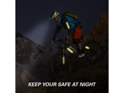 42 Pegatinas Reflectantes Seguridad Visibilidad Nocturna