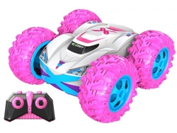 Exost Coche teledirigido de acrobacias RC 360 Cross II rosa