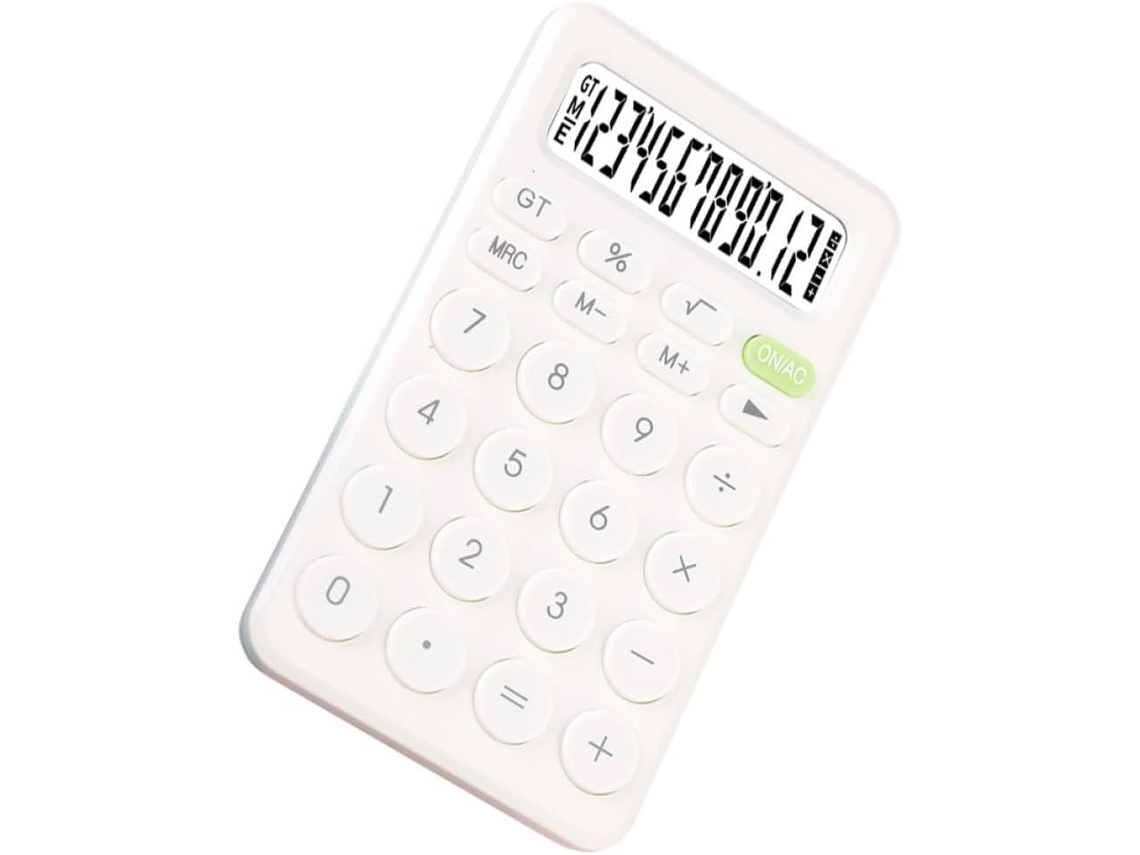 Calculadora digital portátil para estudiantes, herramienta básica de cálculo para la oficina y la escuela - Gokoco