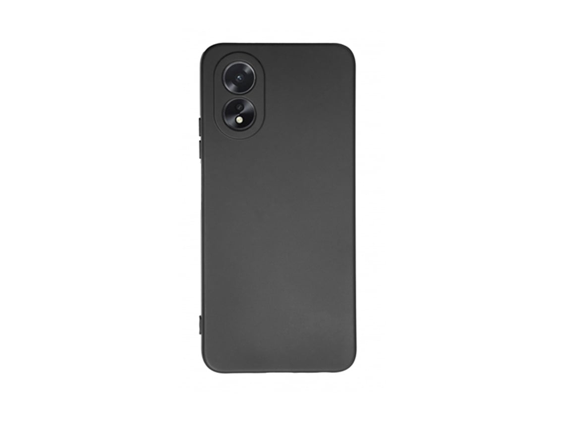 Capa para Oppo Oppo A18 Silicone Líquido Preto
